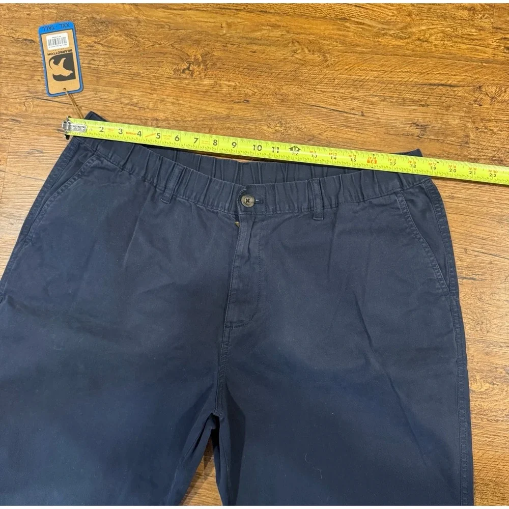 BEARBOTTOM Blue Casual Elastic Waist Cuff Stretch Joggers Pants Men's 2XLT 38x33